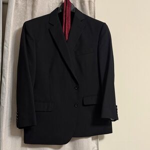Stafford Men's Black Sport Coat
